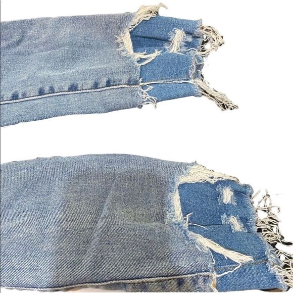 Urban Outfitters Jeans BDG Twig Crop High-Rise Skinny Blue Double Vision - Picture 9 of 15